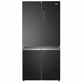 מקרר 4 דלתות מקפיא תחתון 605 ליטר נטו Haier HRF-7100FB עם התקן שבת מובנה - גימור זכוכית שחורה אחריות ע"י היבואן הרשמי מקרר 4 דלתות מקפיא תחתון 605 ליטר נטו Haier HRF-7100FB עם התקן שבת מובנה - גימור זכוכית שחורה אחריות ע"י היבואן הרשמי