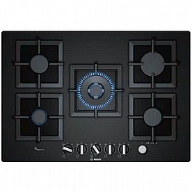 כיריים גז 5 להבות Bosch בוש PPQ7A6M25Y זכוכית שחורה כיריים גז 5 להבות Bosch בוש PPQ7A6M25Y זכוכית שחורה