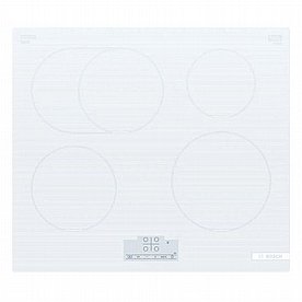 כיריים אינדוקציה 60 ס”מ Bosch בוש PIF612BB1E זכוכית לבנה כיריים אינדוקציה 60 ס”מ Bosch בוש PIF612BB1E זכוכית לבנה