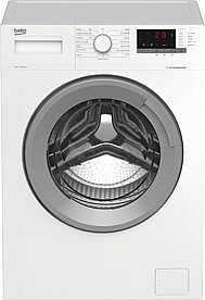 מכונת כביסה פתח חזית 7 ק''ג 15 תוכניות 1000 סל''ד Beko WTV7513XST - צבע לבן מכונת כביסה פתח חזית 7 ק''ג 15 תוכניות 1000 סל''ד Beko WTV7513XST - צבע לבן
