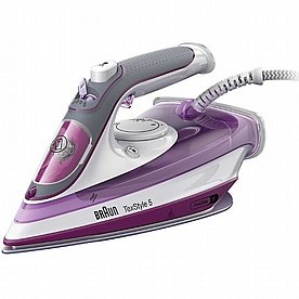 מגהץ אדים כולל גיהוץ אנכי Braun TexStyle 5 SI5037VI מגהץ אדים כולל גיהוץ אנכי Braun TexStyle 5 SI5037VI