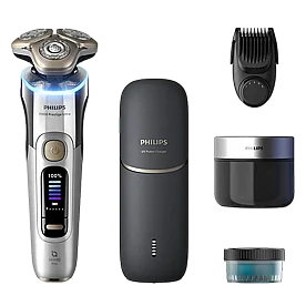 i9000 Prestige Ultra מכונת גילוח חשמלית לשימוש יבש ורטוב עם SkinIQ Pro XP9404/46 i9000 Prestige Ultra מכונת גילוח חשמלית לשימוש יבש ורטוב עם SkinIQ Pro XP9404/46