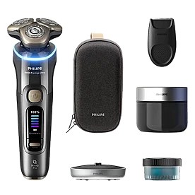 i9000 Prestige Ultra מכונת גילוח חשמלית לשימוש יבש ורטוב עם SkinIQ Pro XP9402/31 שנתיים אחריות ע"י היבואן הרשמי i9000 Prestige Ultra מכונת גילוח חשמלית לשימוש יבש ורטוב עם SkinIQ Pro XP9402/31 שנתיים אחריות ע"י היבואן הרשמי