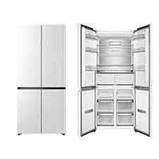 מקרר 4 דלתות 521 ליטר דגם TCL C635CDGW זכוכית לבנה מקרר 4 דלתות 521 ליטר דגם TCL C635CDGW זכוכית לבנה