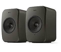 זוג רמקולים מדפיים אלחוטיים ומוגברים KEF LSX II LT זוג רמקולים מדפיים אלחוטיים ומוגברים KEF LSX II LT