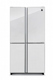 מקרר 4 דלתות 532 ליטר זכוכית לבנה SJ -8960-W שארפ Sharp מקרר 4 דלתות 532 ליטר זכוכית לבנה SJ -8960-W שארפ Sharp