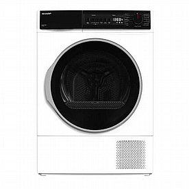 מייבש כביסה 8 ק"ג קונדנסור Sharp KD-CD81LW שארפ מייבש כביסה 8 ק"ג קונדנסור Sharp KD-CD81LW שארפ